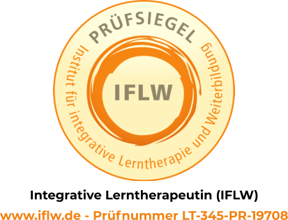 Integrative Lerntherapeutin (IFLW) www.iflw.de - Prüfnummer LT-345-PR-19708